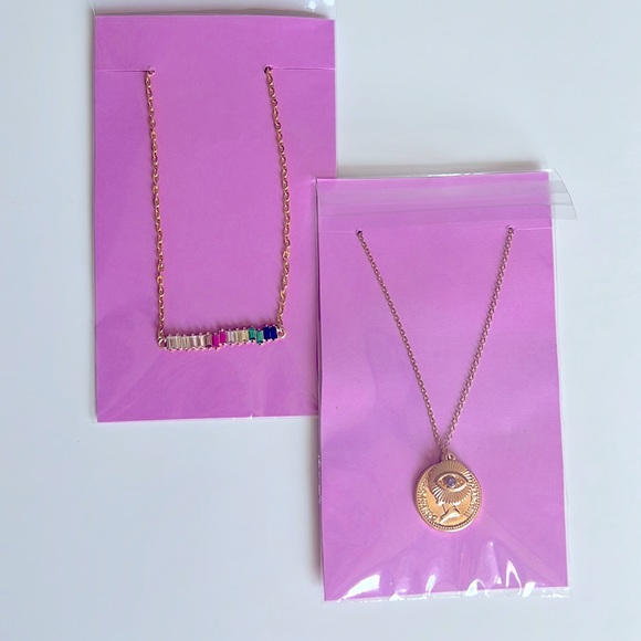 Gold Vintage Necklaces, Made from Repurposed Jewelry - Artisan Items - Picture 1 of 2